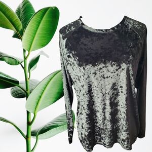 🦋Urban Coco Evergreen Velvety Soft Plush Long Sleeve Top